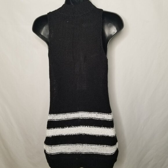 RAG BONE'DINA STRIPE CHUNKY KNIT SLEEVELESS TOP - Picture 13 of 15